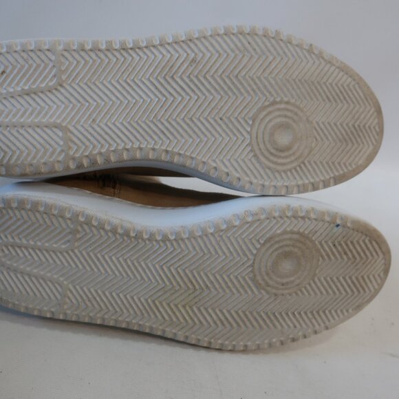 Womens Aquatalia Larisa Sand Suede Shearling Fur Ankle Zip Sneaker Booties 8.5 - Picture 8 of 16